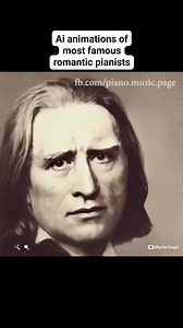 Ai animations of most famous romantic pianists 1)Liszt 2)Clara Schumann 3)Robert Schumann 4)Brahms 5)Chopin | Pianoforte