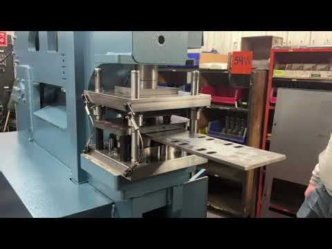 Custom 4-Hole Punch Tool for FI125 Ironworker | Power, Precision & Productivity