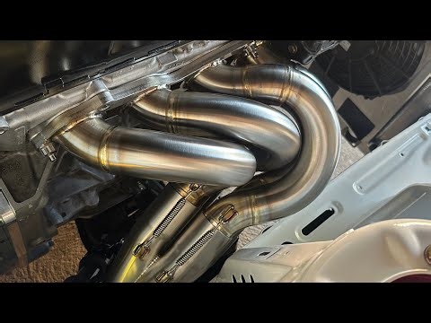 Insane Custom Headers On My K Swap E30