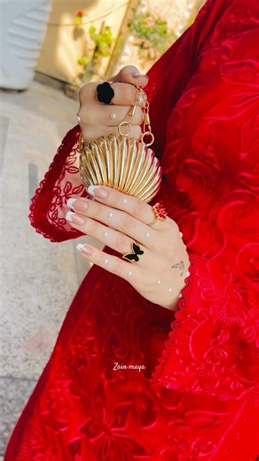 Shell mini clutch #clutchbags #red #shortsfeed #ytshorts