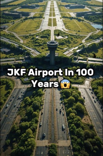 100 Years of Abandonment: JKF Airport Reimagined by AI