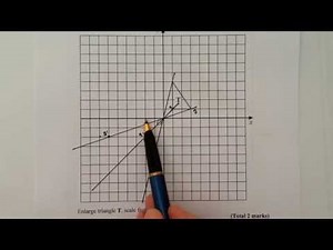 Q7 Enlargement by negative scale factor