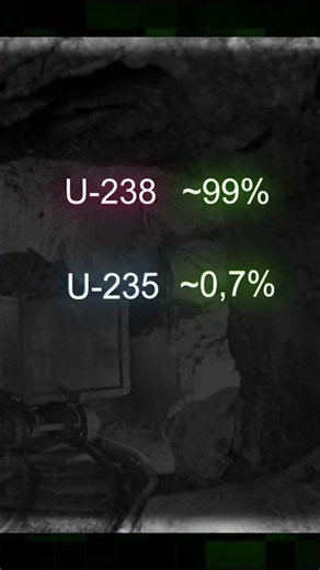 Natural uranium and its isotopes