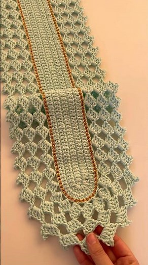 ✨💚Crochet table runner step by step crochet table runner tutorial crochet