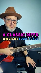 Ever wonder how pros nail those iconic guitar riffs? 🎸 With just ONE scale, you can play SIX legendary riffs that sound way harder than they are. Learn fast, impress instantly, and tag a guitarist friend who needs to see this! | Marty Schwartz