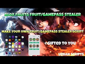 How to make your OWN Blox Fruits Fruit/Gamepass Stealer Script | working pc/mobile | ROBLOX