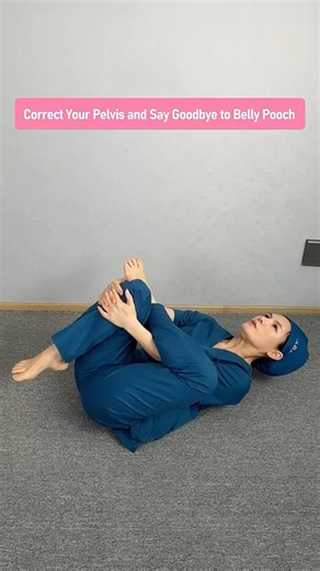 One Easy Exercise for Anterior Pelvic Tilt, Belly Bulge, and Poor Posture