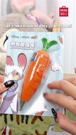 Explore Judy Hopps' Carrot Pen Unboxing Experience