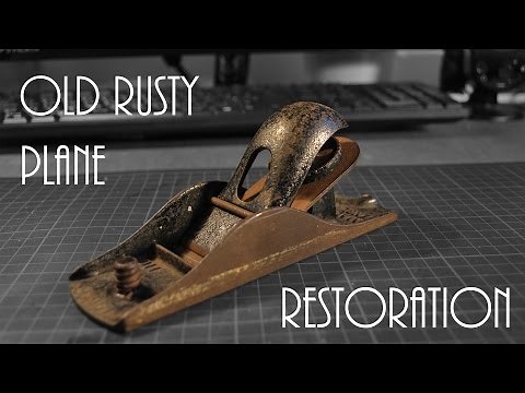 ►How To Refurbish an Old Stanley no.110 Hand Plane◄