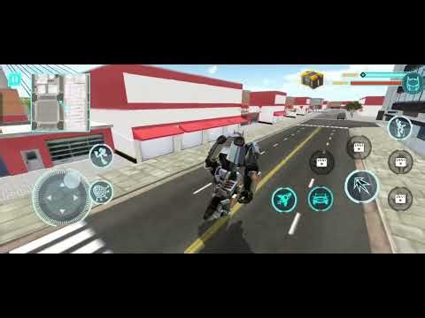 🤖Car & Jet Transformation Robot Fight Game | Flying Police Robot Game 2025 - Android Gameplay