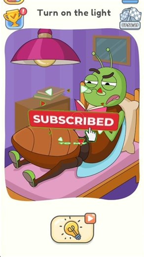 Turn On the Light 💡 | DOP 5 Delete One Part Level Solution #shorts #dop5 #puzzle #gaming #gameplay