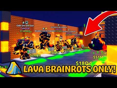 I FINALLY GOT THE LAVA BRAINROT BASE IN ROBLOX!