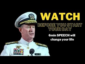 Best Speech Ever!!! Navy Admiral William McRaven Speech