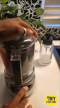 Grinding Coffee In A Mini Cuisinart Food Processor