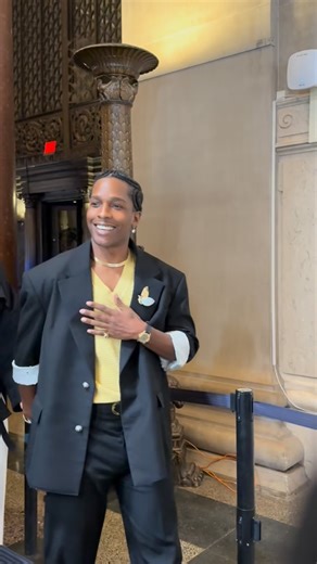 @badgalriri and @asaprocky have arrived at the @cfda Fashion Awards. For more, follow along in our stories. | W Magazine