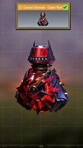 New Contact Grenade in Cinder Ruin for COD Mobile