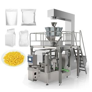 [Hot Item] Manufacturer High Efficient Stable Zipper Pouch Frozen Corn Meatball Doypack Packing Machine