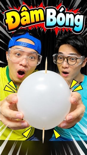 Toothpick Won't Pop the Balloon! #science #lifehacks #ohnoteam