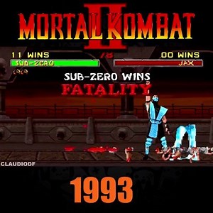 La Evolución de los FATALITIES de SUB-ZERO en MORTAL KOMBAT | Vandal