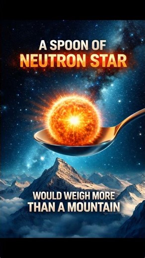 Amazing Science Facts: A Spoon of Neutron Star Would Weigh More Than a Mountain