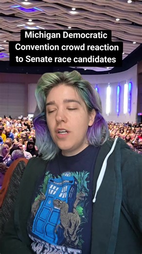 Let me tell you real fast, the Michigan Democratic Convention was hell NAH on Haley stevens, hell YAH on Abdul El-Sayed and just MEH on Mallory McMorrow. Her own social even proves that. #democracy #michigan #democrats #michiganpolitics