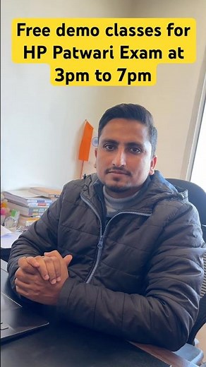 Free demo classes for HP Patwari Exam live on YouTube at 3PM