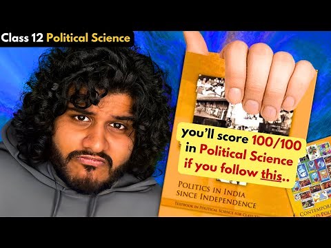 ⚡️ 100/100 Political Science Strategy - SECRET FULL Study Plan 🔥 Most Important Topics