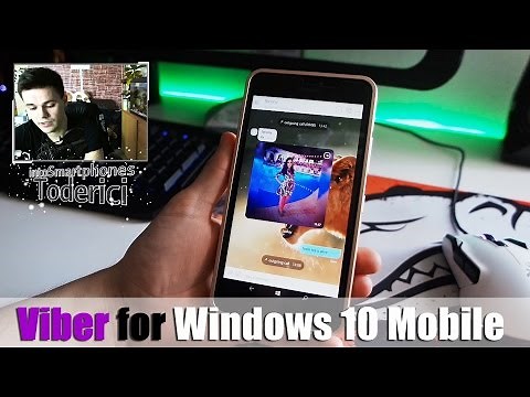 New Viber 6.0 for Windows 10 Mobile (Lumia 640XL)