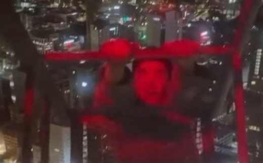 'Potentially catastrophic': Youth videoed scaling 220m Auckland high-rise crane