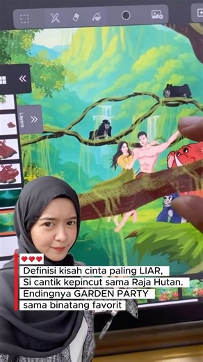 PELOPOR UNDANGAN 3D on Instagram: "Berasa jadi Tarzan & Jane beneran dehh kalian berdua happy happy terus yaa di hutannya 💞🙌✨🥰 Komen “MAU” nanti aku kirim info bikinnya ke DM kamu 🧚✨Undangan 3D by @put.your.invitation 🦋✨ Hasil berupa VIDEO DURASI 45 - 60 detik 💌💓Undangan 3D Website💓💌 Selain Video Undangan 3D skrg bisa upgrade *Undangan 3D + Website* yaa 🥰 Ada banyak fitur diantaranya: 💓Nama Tamu satu per satu 💓Save Calender 💓Google Maps 💓Countdown 💓RSPV (Kehadiran & Komentar) 💓*W