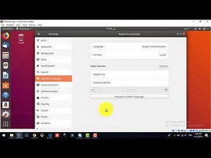 How to add different keyboard languages on Ubuntu