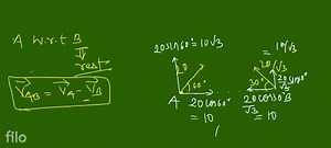 Two projectiles are projected simultaneously from ground in sam... | Filo