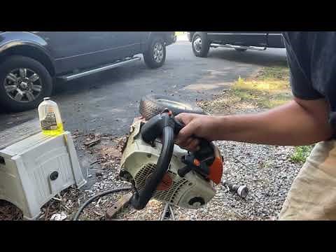 Stihl MS201C reset procedure.