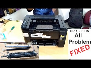 How To Fix and Change HP LaserJet P1606 DN Teflon or fuser Assembly and Disassembly Full Step