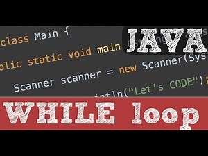 While loop in Java - Programming tutorial