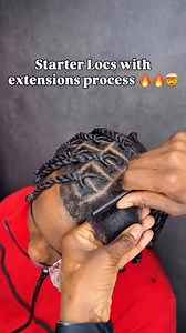 209K views · 1.6K reactions | Instant Starter Loc Extensions  | #locs #locextensions #hairtransformation | Skales Fashion | Facebook
