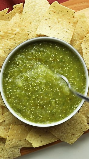 Three methods for making homemade Tomatillo Salsa Verde, a delicious Mexican green salsa made with roasted tomatillos, chile peppers, lime juice, cilantro, and onion. Get the recipe: https://bit.ly/3J0R7zF | Simply Recipes