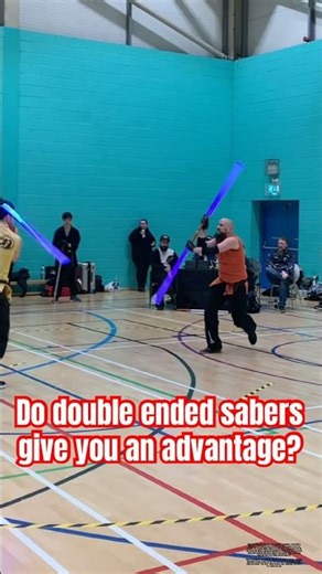 Are double ended lightsabers worth it? #ludosport #lightsaber #starwars #nerd