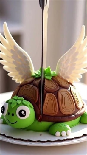 Perfect Chocolate Turtle Cake 🐢🍫 | Satisfying Cutting ASMR