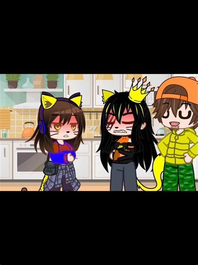 "Блинчики мем" Я Маша и наша дочь ‪@Mashahisagibleach‬ ‪@EvilGedziHelldzer‬ #gacha #memes