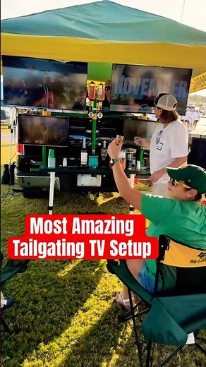Most Amazing Tailgating TV Setup Of All Time!