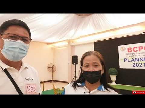 (Part 1) Barangay Council for the Protection of Children (BCPC) Planning 2021 of Barangay Labangal