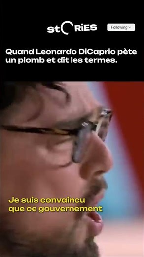 😱 DiCaprio pète un câble et dit les termes #dicaprio #oscars #usa #trump