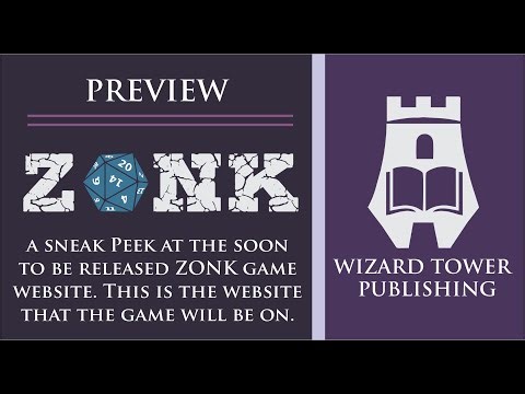 Preview of the ZONK website