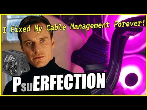 This Fixes Cable Management Forever! Making My Gaming PC Perfect