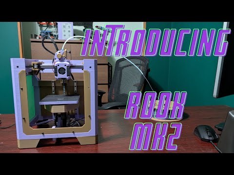 Introducing the Rook MK2! Could this be the easiest small DIY 3d Printer?