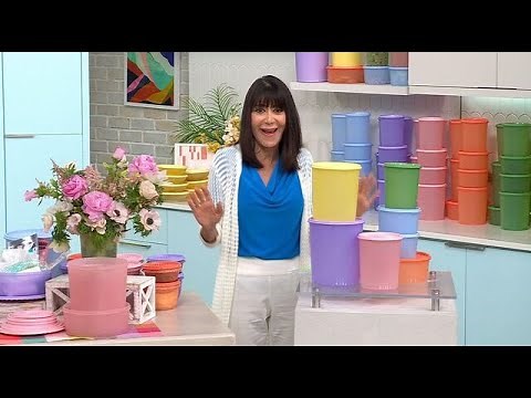 Tupperware® 14-piece Heritage Sheer Canister Collection