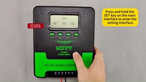 40A MPPT Solar Charge Controller: 12V/24V DC Output, Dual USB, for Multiple Batteries (LiFePO4, AGM, Sealed Gel, Flooded Lithium) & 18 - 100V Panels, APP WiFi Control