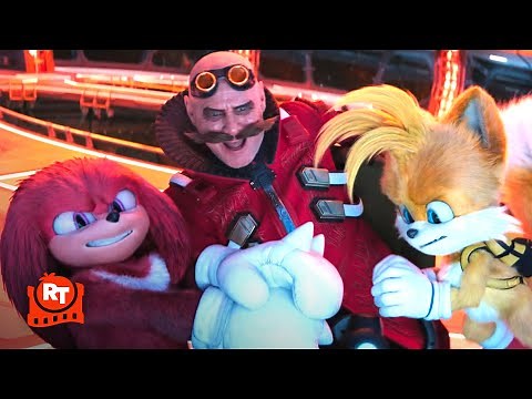 Sonic the Hedgehog 3 (2024) - Sonic & Shadow Stop the Eclipse Cannon | Movieclips