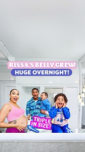 Unexpected Overnight Growth: Rissa’s Pregnancy Surprise | Riss & Quan